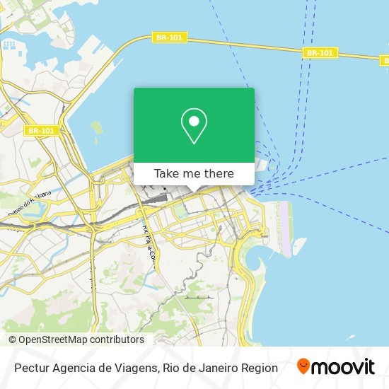 Pectur Agencia de Viagens map