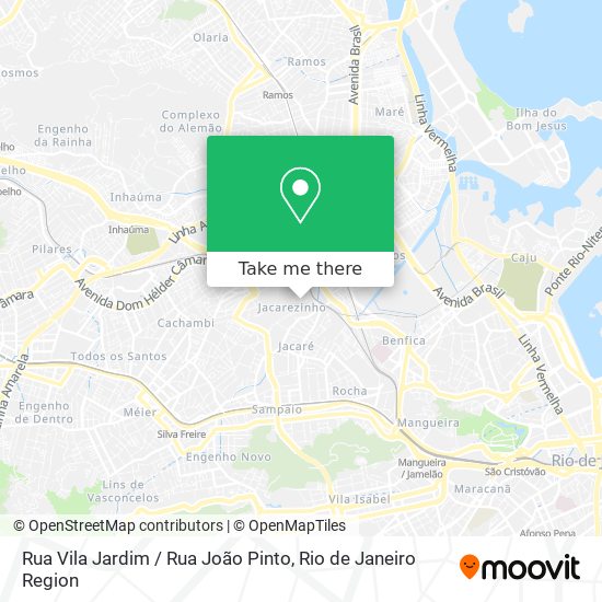 Rua Vila Jardim / Rua João Pinto map