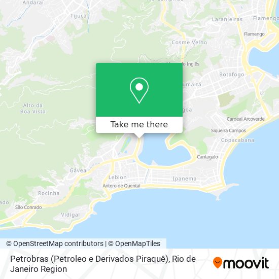 Petrobras (Petroleo e Derivados Piraquê) map