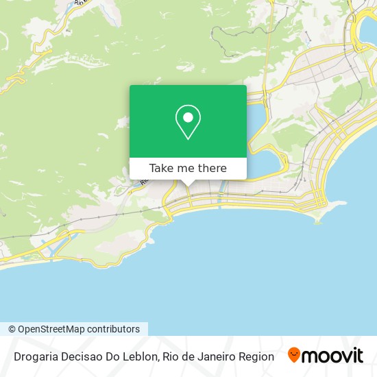 Drogaria Decisao Do Leblon map