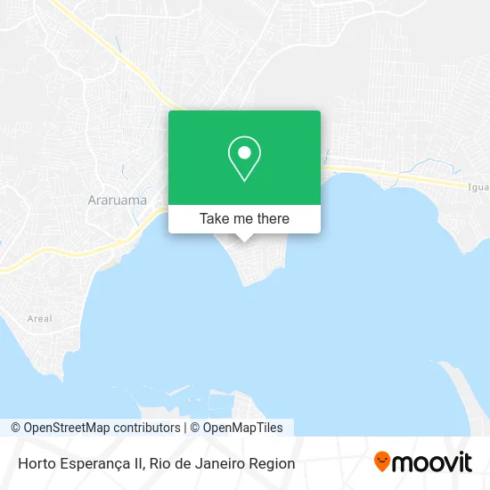 Horto Esperança II map