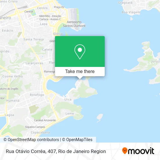 Rua Otávio Corrêa, 407 map