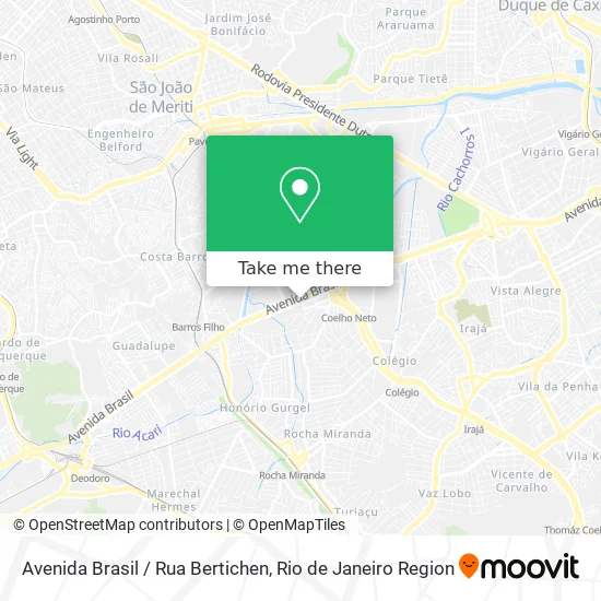 Avenida Brasil / Rua Bertichen map