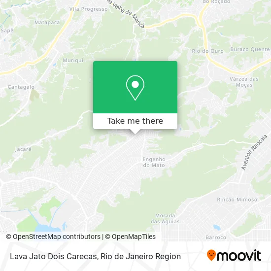 Lava Jato Dois Carecas map