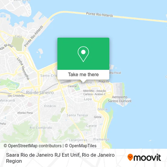 Saara Rio de Janeiro RJ Est Unif map