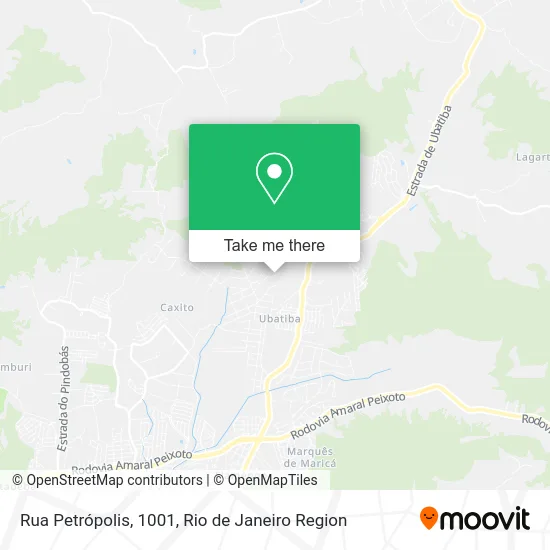Rua Petrópolis, 1001 map