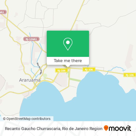 Recanto Gaucho Churrascaria map