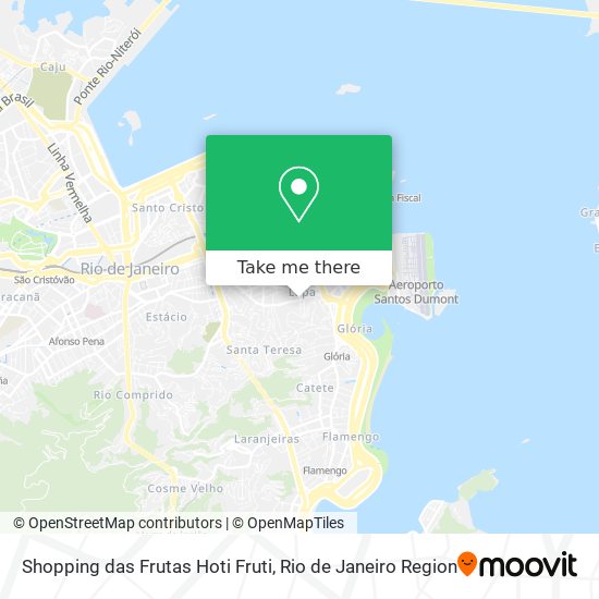 Shopping das Frutas Hoti Fruti map