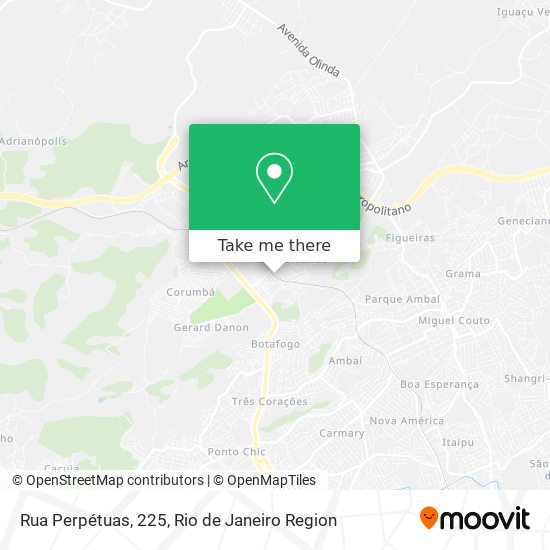 Rua Perpétuas, 225 map