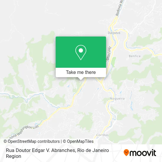 Rua Doutor Edgar V. Abranches map