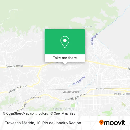 Travessa Merida, 10 map