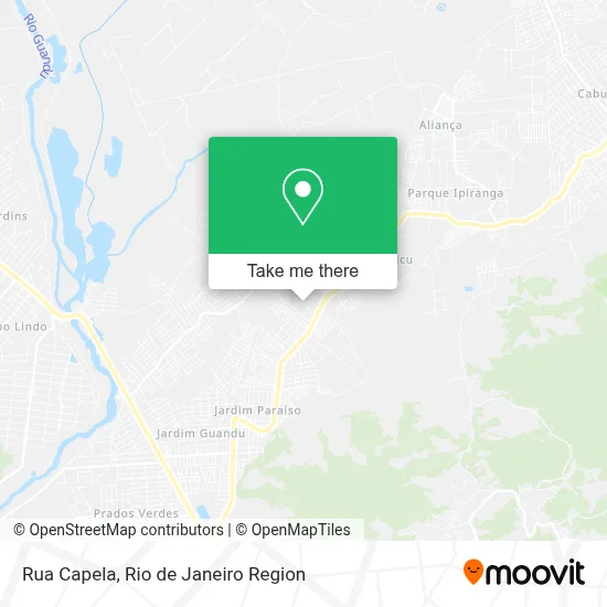 Rua Capela map