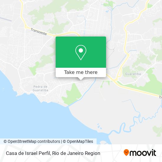 Casa de Israel Perfil map