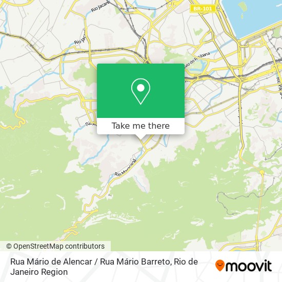 Rua Mário de Alencar / Rua Mário Barreto map