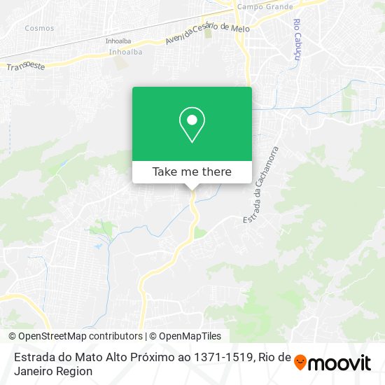 Estrada do Mato Alto Próximo ao 1371-1519 map