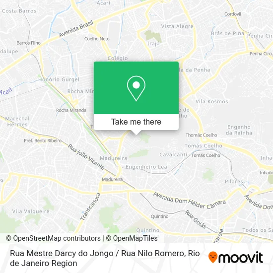 Rua Mestre Darcy do Jongo / Rua Nilo Romero map