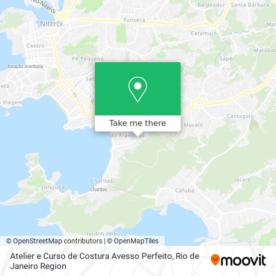 Atelier e Curso de Costura Avesso Perfeito map