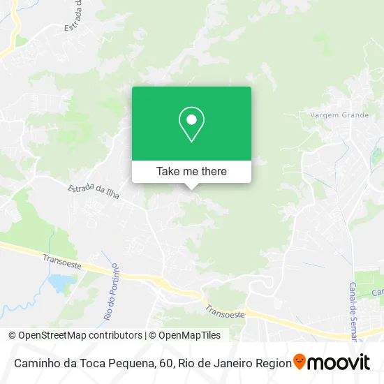 Caminho da Toca Pequena, 60 map