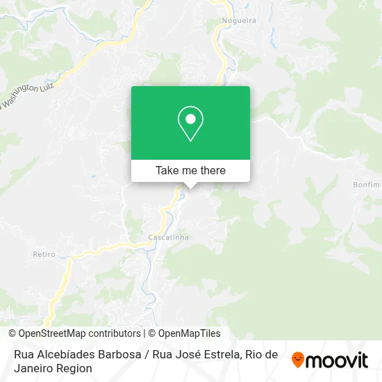 Rua Alcebíades Barbosa / Rua José Estrela map