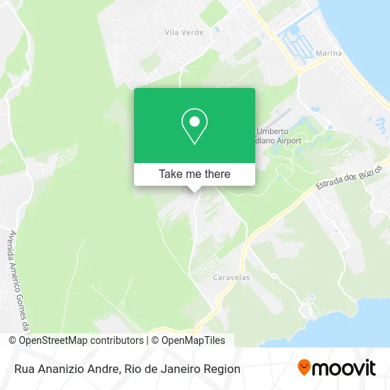 Rua Ananizio Andre map