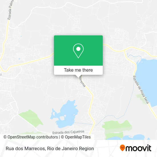 Rua dos Marrecos map