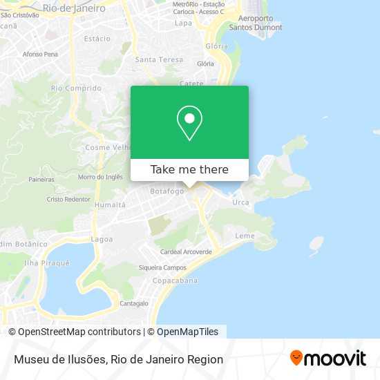 Museu de Ilusões map