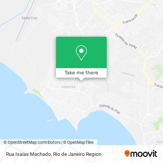 Rua Isaías Machado map