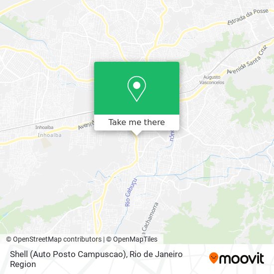 Mapa Shell (Auto Posto Campuscao)