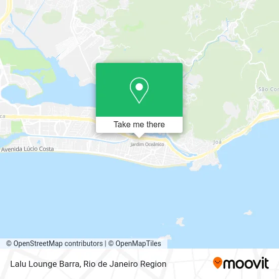 Lalu Lounge Barra map