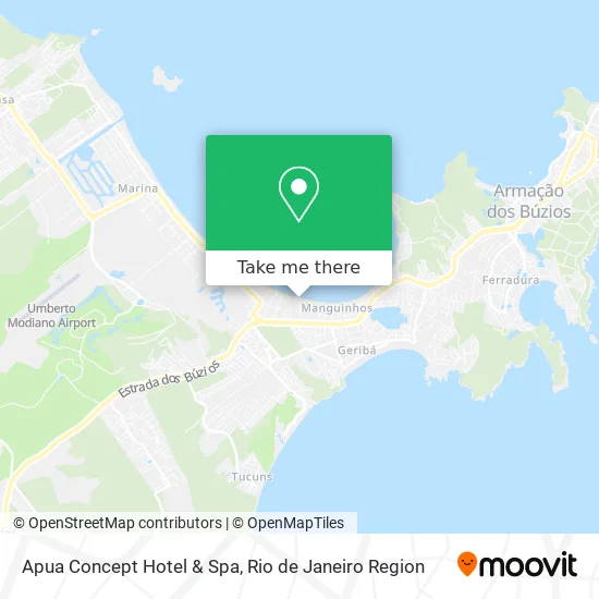 Apua Concept Hotel & Spa map