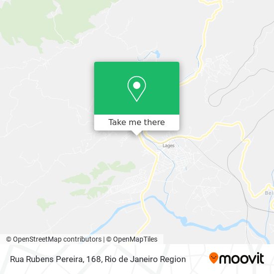 Rua Rubens Pereira, 168 map