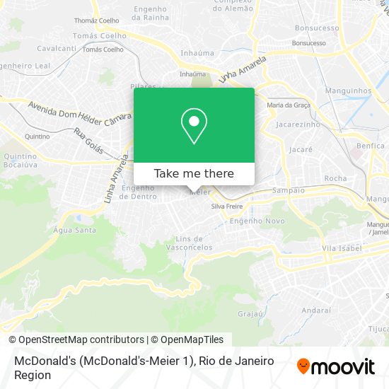 Mapa McDonald's (McDonald's-Meier 1)
