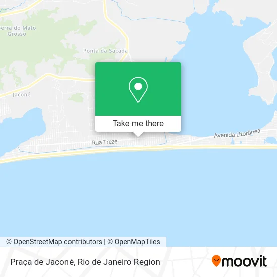 Praça de Jaconé map
