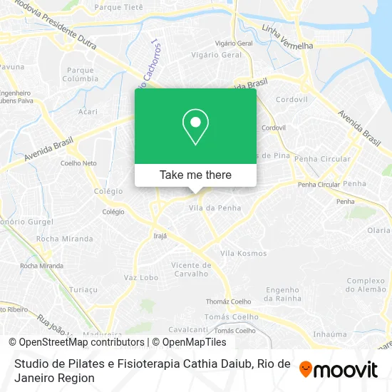Studio de Pilates e Fisioterapia Cathia Daiub map
