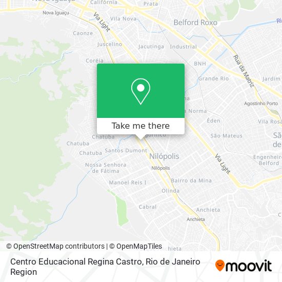 Centro Educacional Regina Castro map