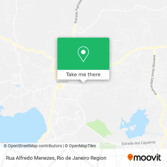 Rua Alfredo Menezes map