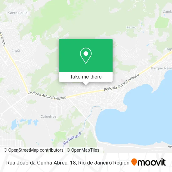 Rua João da Cunha Abreu, 18 map