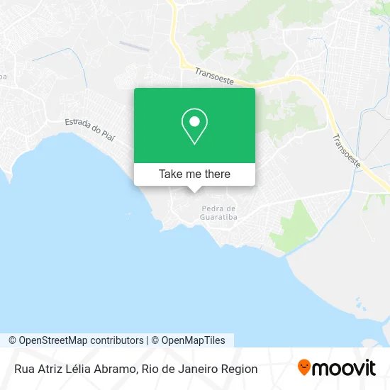 Rua Atriz Lélia Abramo map