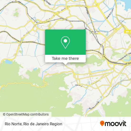 Rio Norte map