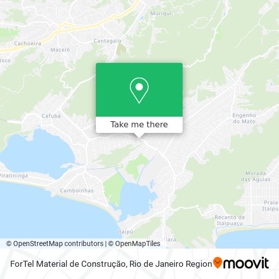 Mapa ForTel Material de Construção