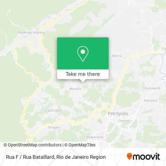 Rua F / Rua Bataillard map