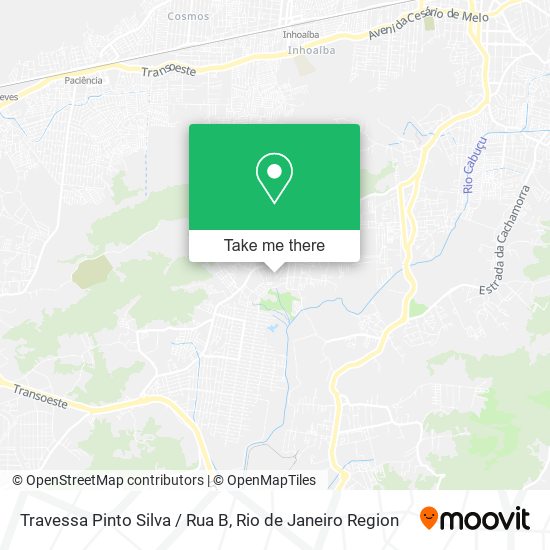 Travessa Pinto Silva / Rua B map