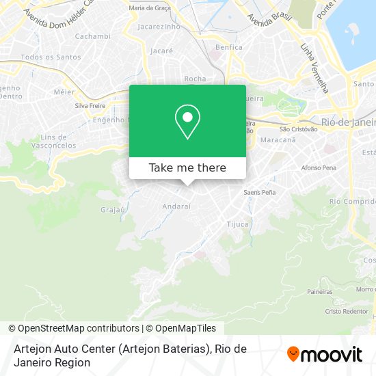 Artejon Auto Center (Artejon Baterias) map