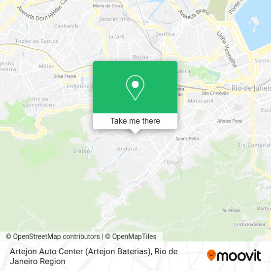 Artejon Auto Center (Artejon Baterias) map