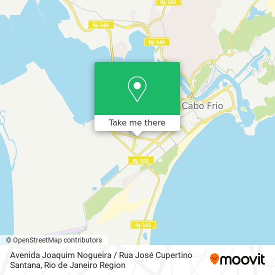 Mapa Avenida Joaquim Nogueira / Rua José Cupertino Santana