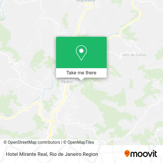 Hotel Mirante Real map
