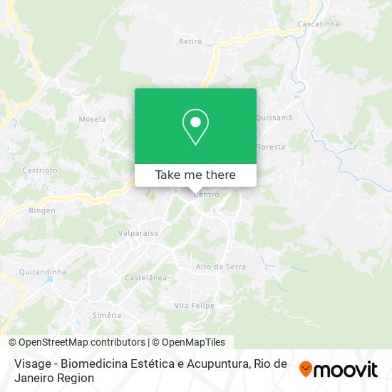 Visage - Biomedicina Estética e Acupuntura map