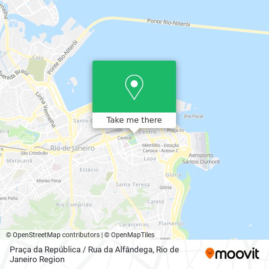 Praça da República / Rua da Alfândega map