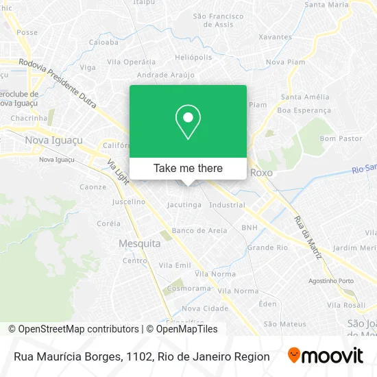 Rua Maurícia Borges, 1102 map