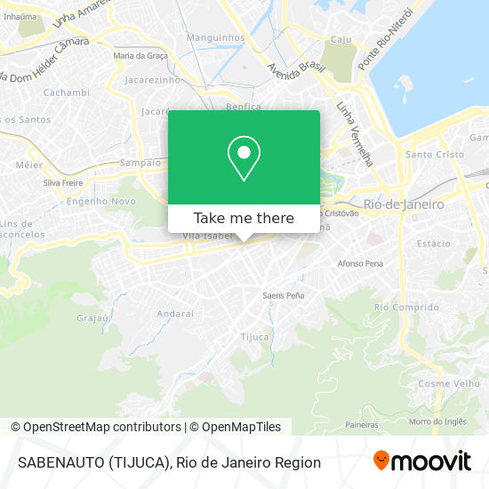 SABENAUTO (TIJUCA) map